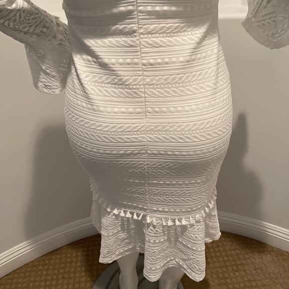 SHILLA THE LABEL Status Line-Lace Midi Dress XL - Picture 8 of 12